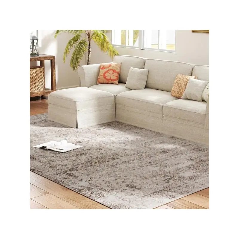 

Коврик для домашнего декора — мягкий и стильный ковер для гостиной, спальни или офиса — нескользящий дизайн, легко чистится, современный