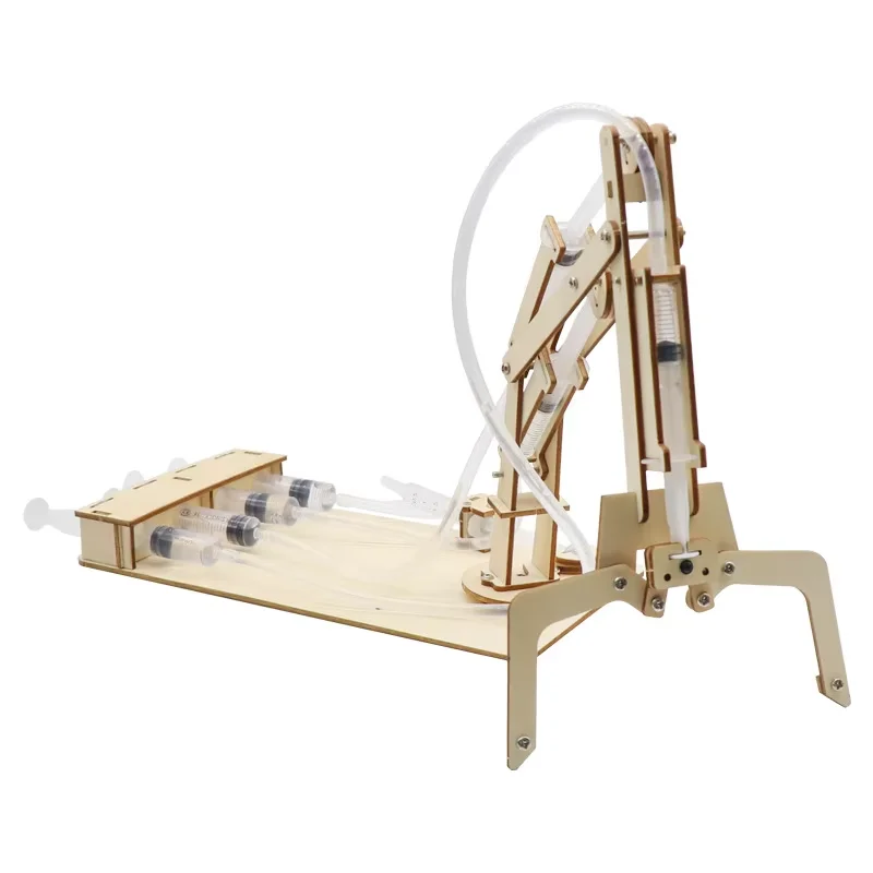 Hydraulische mechanische tang DIY Student Technologie Kleine productie Wetenschap en educatief speelgoed Model Wetenschapsexperiment Speelgoed