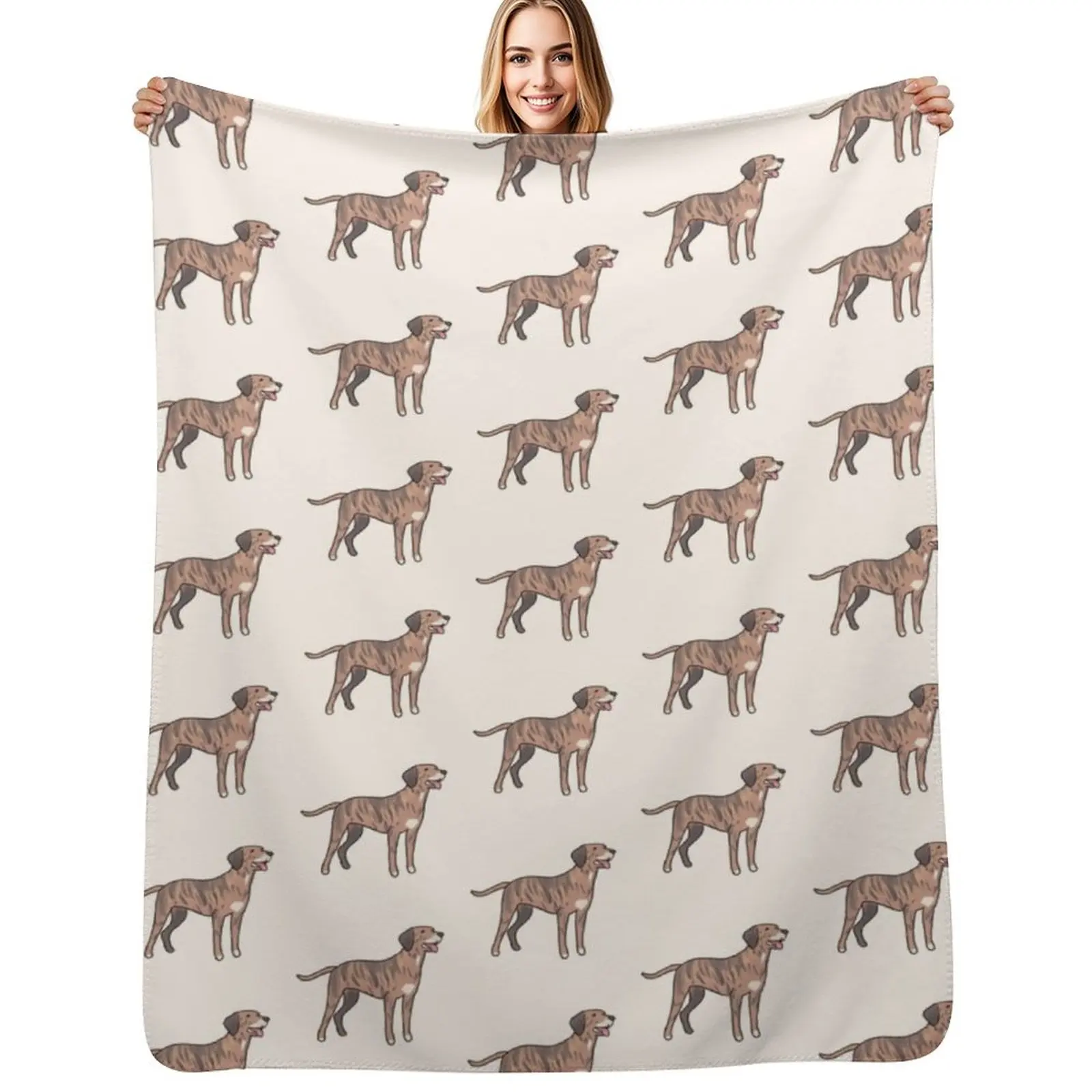 

brindle plott hound dog Throw Blanket Quilt Sofas blankets ands Thins Blankets