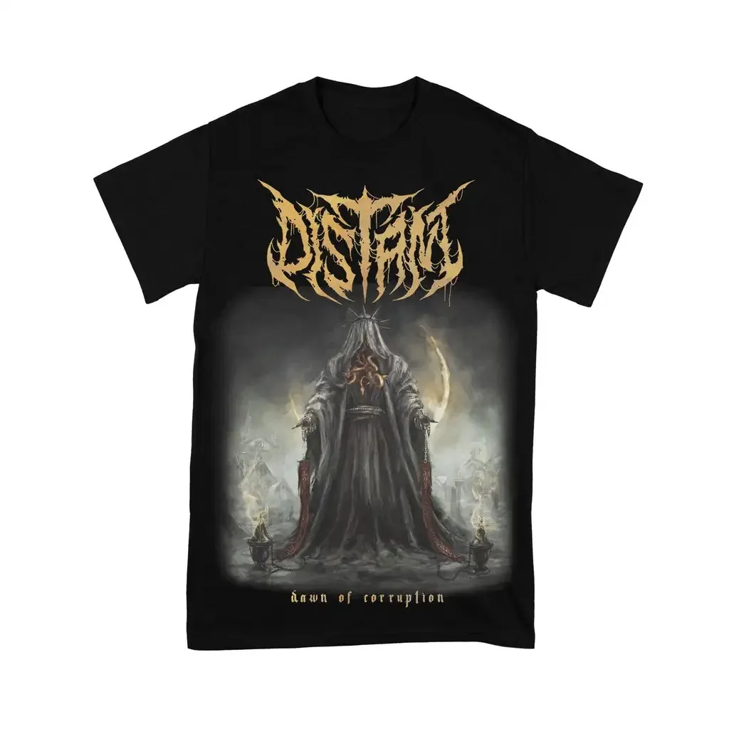 Hot Sale Slamming Deathcore DISTANT Band Manga Poster Print T-Shirt Men Women Cotton Summer New Top Harajuku Style Oversized Tee view 4