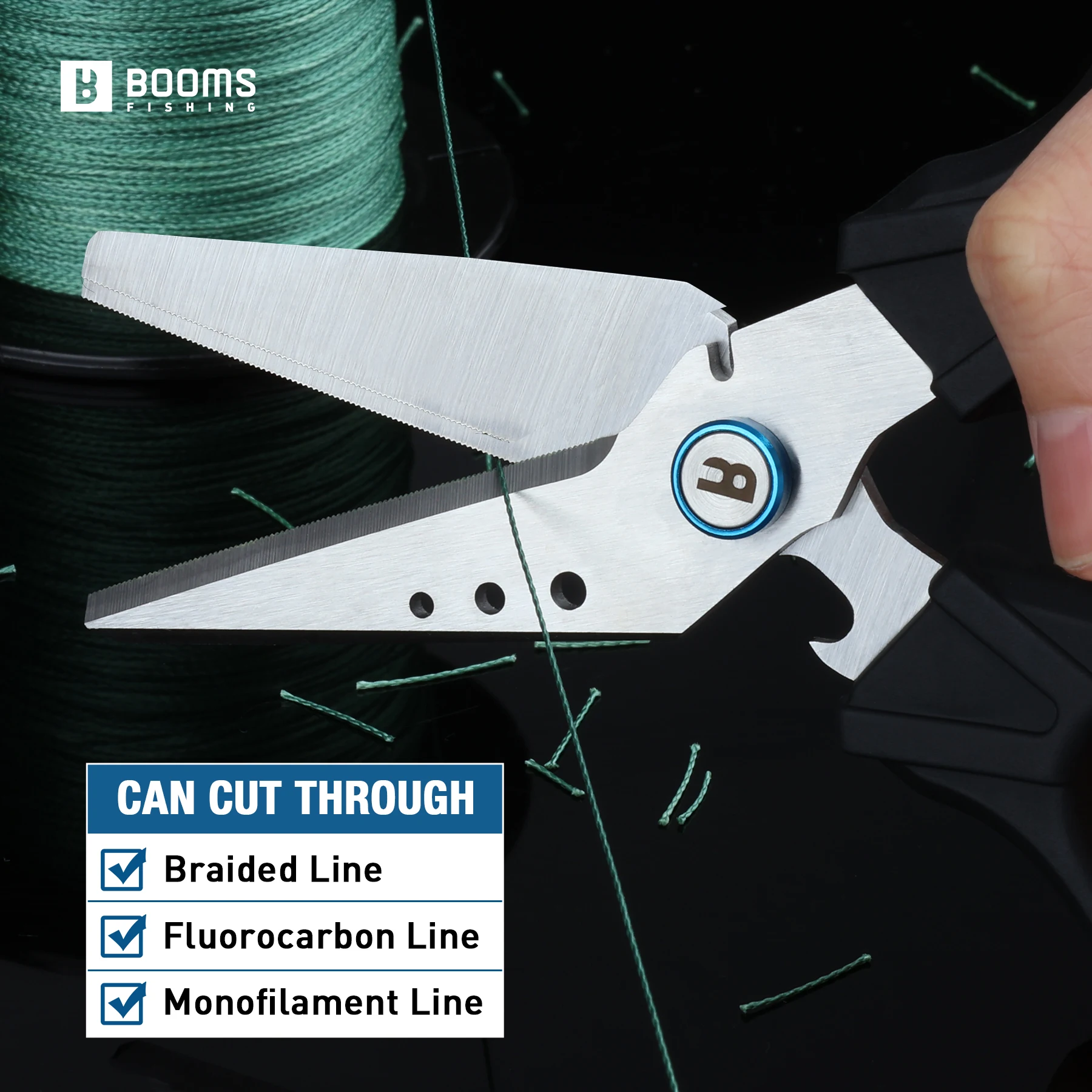 Booms Fishing S04 Fishing Scis - Fishing Line Cutter review and price