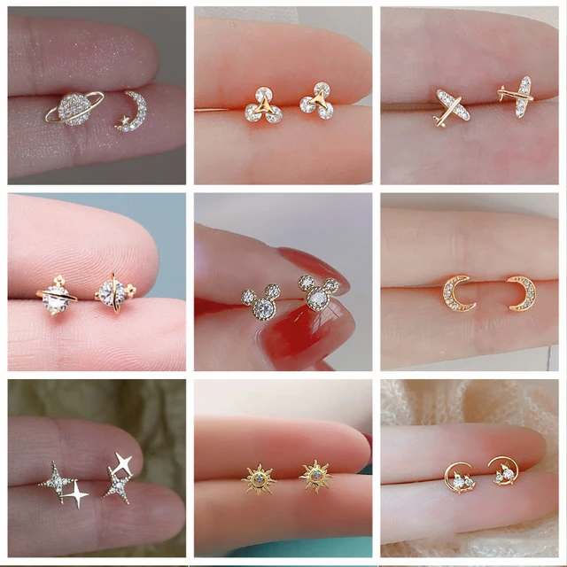 Silver plated earrings hot sale