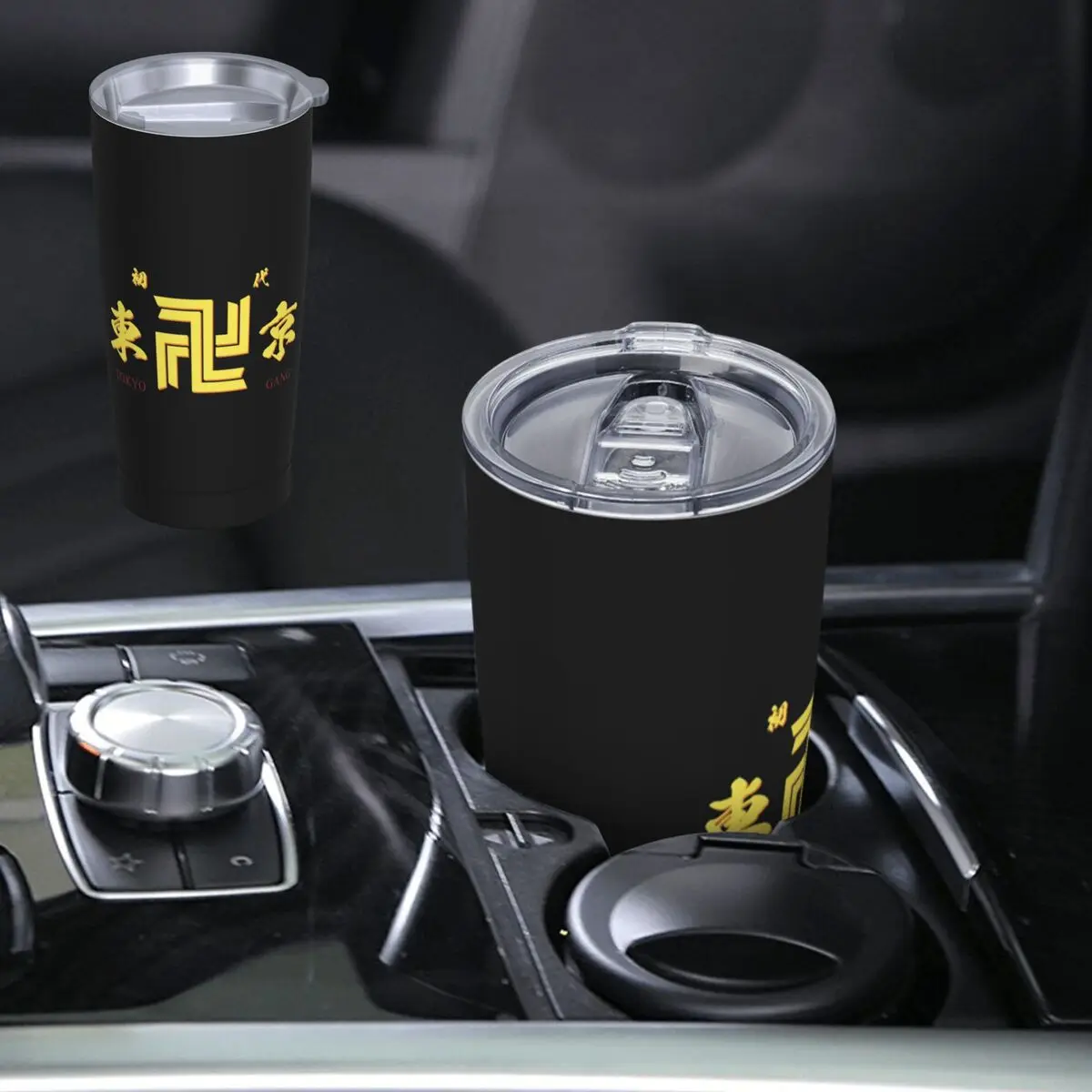 Anime Tokyo Swastika Character Stainless Steel Tumbler Vacuum Insulated Mug Thermal Cold Cups Straws With Lid 20oz