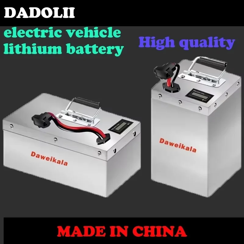

48 В литиевая батарея для электромобиля 60v72v40A 60AH80AH трехколесный литий-железо-фосфатный аккумулятор