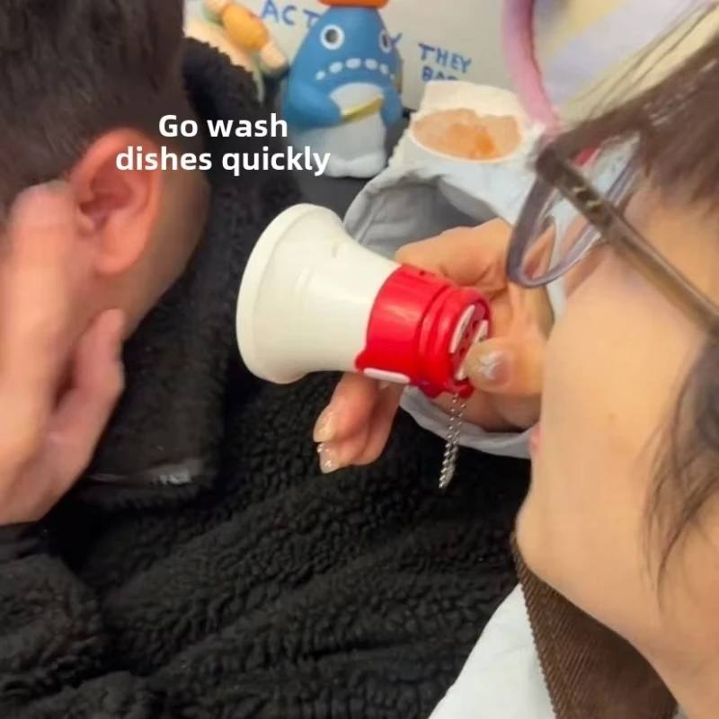 Haut-parleur d'enregistrement pour enfants, porte-clés mignon, pendentif de sac d'école, microphone de musique drôle, jouets amusants d'ambiance