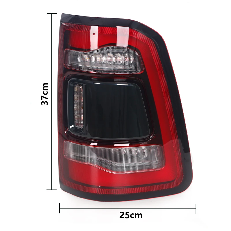 For Dodge RAM 1500 2019 2020 2021 Car LED Rear  Warning Stop Brake Fog Lamp Turn Signal Light Tail Light Assembly