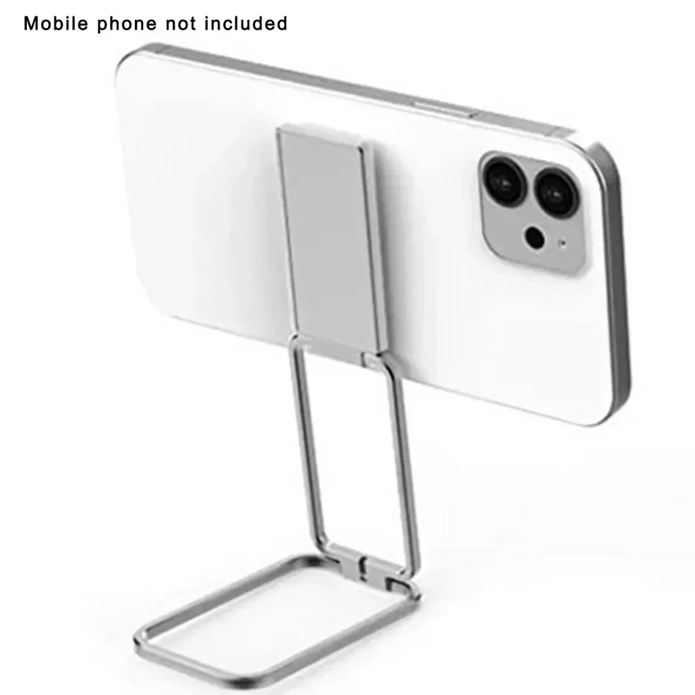 

Foldable Universal Phone Holder Ring Square Buckle Retractable Desktop Phone Holder Magnetic Car Mobile Metal For iPhone Xiaomi