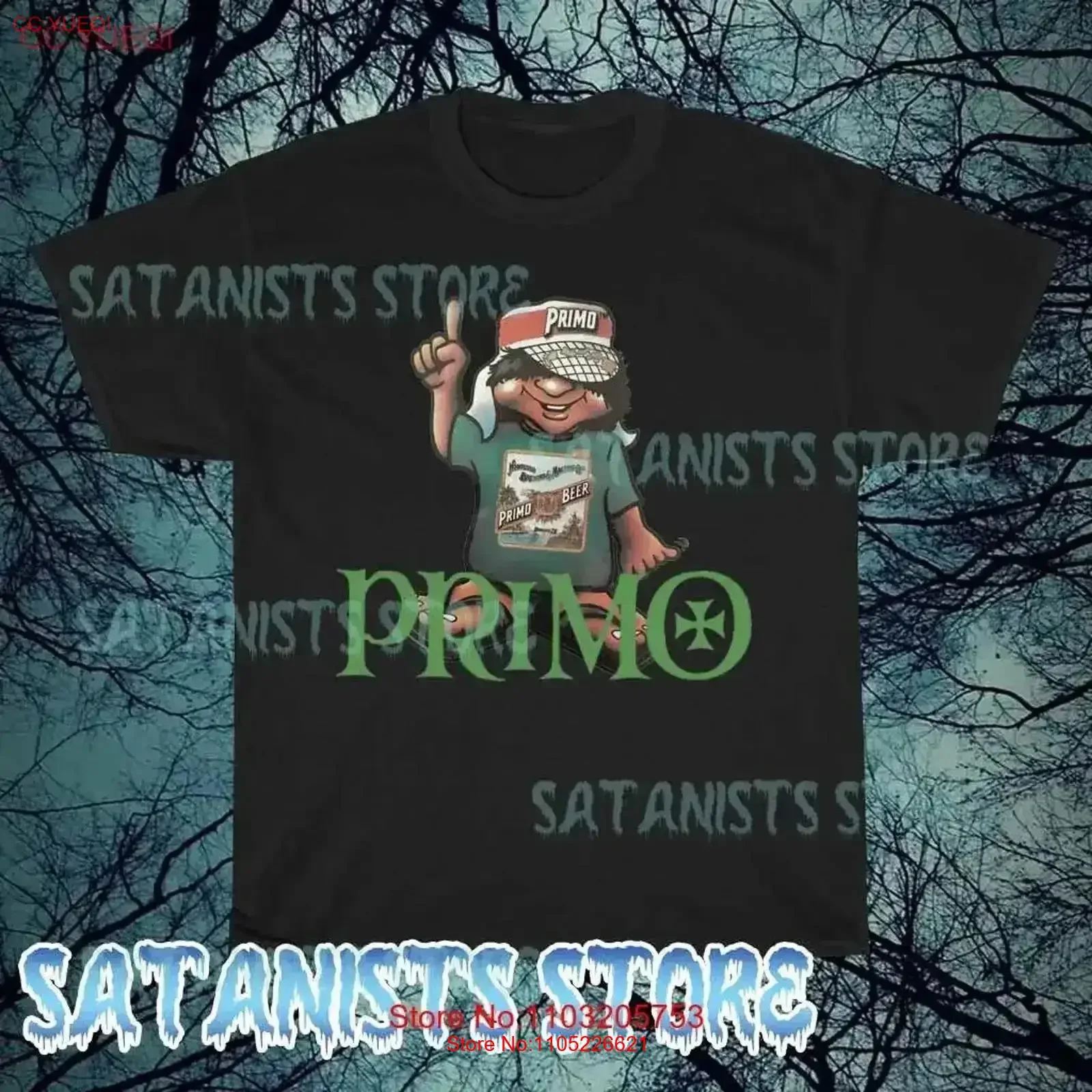 New Primo Hawaiis Original Beer Logo Men's T shirt funny size S to 5XL vintage Washed Comfortable Soft Slightly Breathable