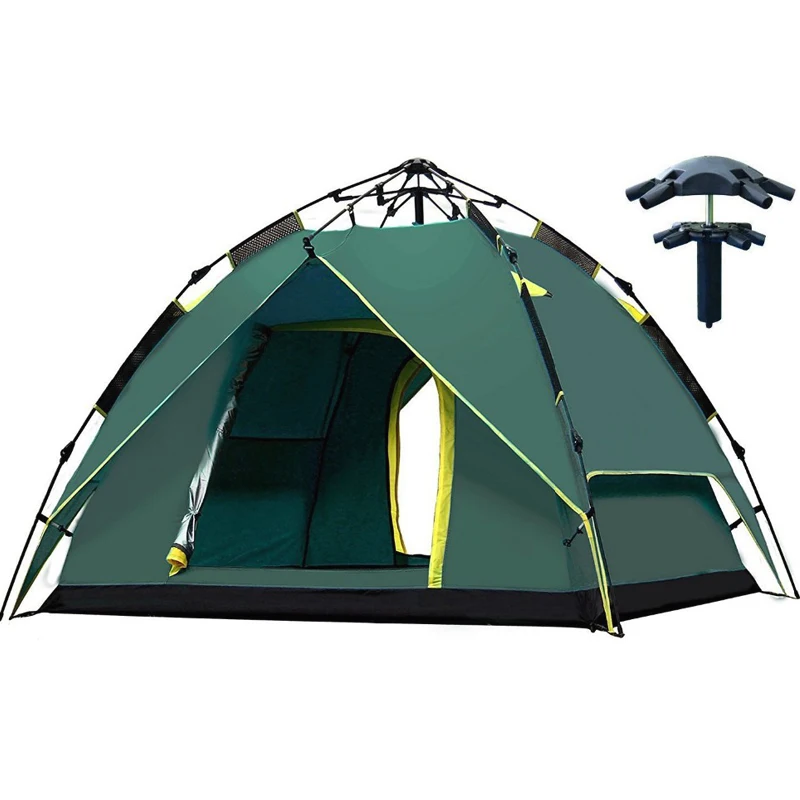 

3-4 Person Automatic Portable Folding Family Camping Tents Waterproof Pop up Tent for Outdoor