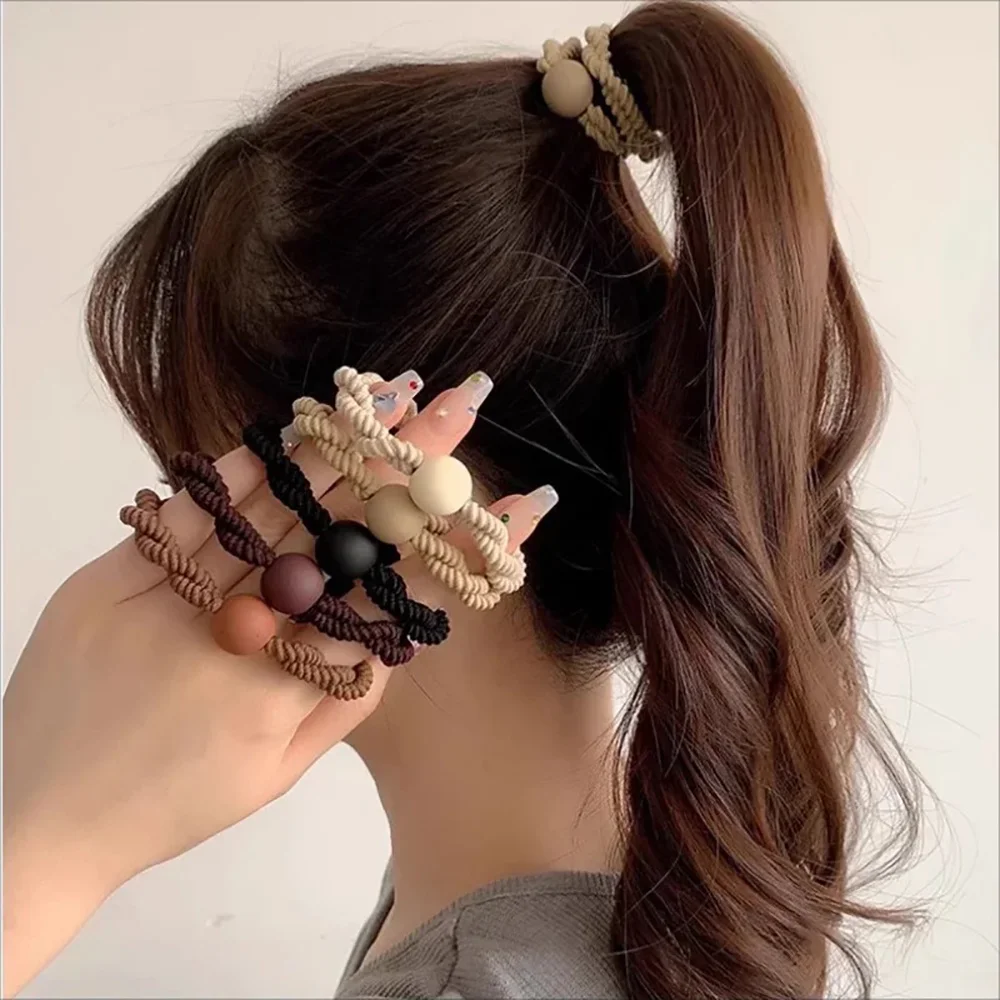10個入りミックススタイルヘアタイ 高弾性耐久性ゴムバンド  - Women Accessories Combo のレビューと価格