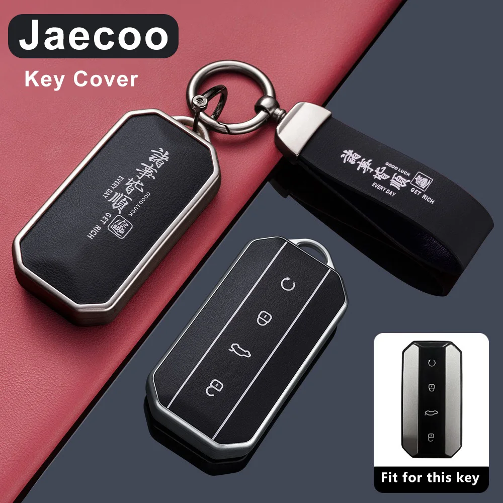

for Chery Jaecoo J5 J7 5 7 2025 2026 TPU Keychain Remote Protection Cover Car Key Case Fob Shell Housing Holder Accessories