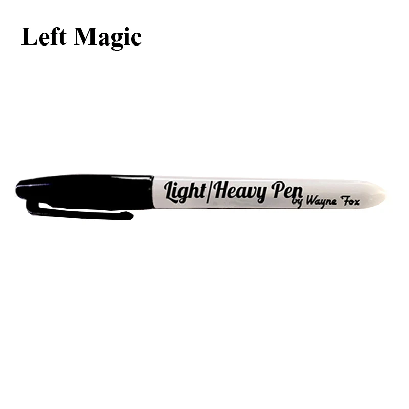 Funny Light and Heavy Pen Magic Trick Gimmick Props by Wayne Fox Prediction Magia Magician Stage Street Illusions Mentalism