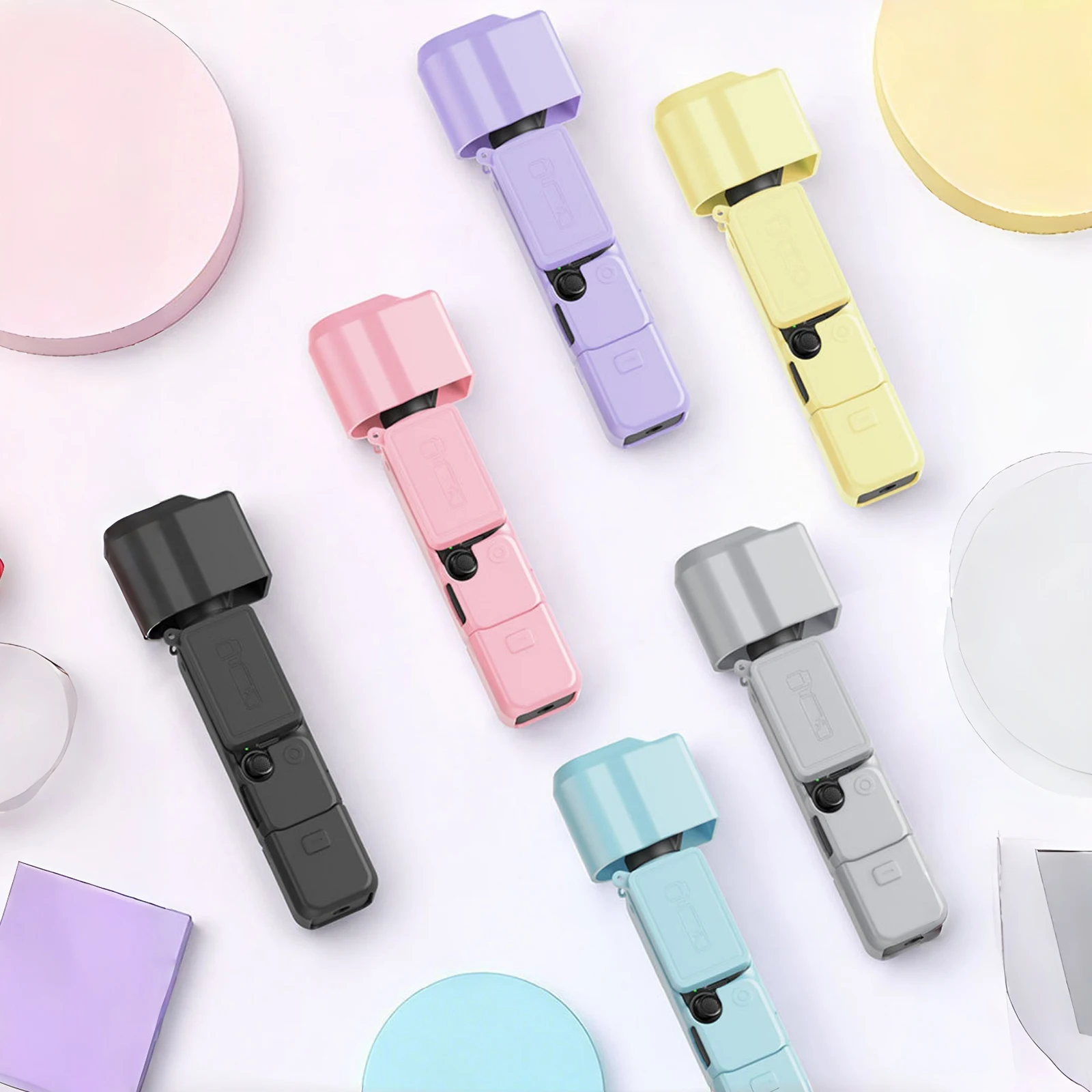 

Silicone Protective Sleeve Full Coverage Scratch-Proof Protective Cover Skin Shockproof Protective Shell for DJI Osmo Pocket 4