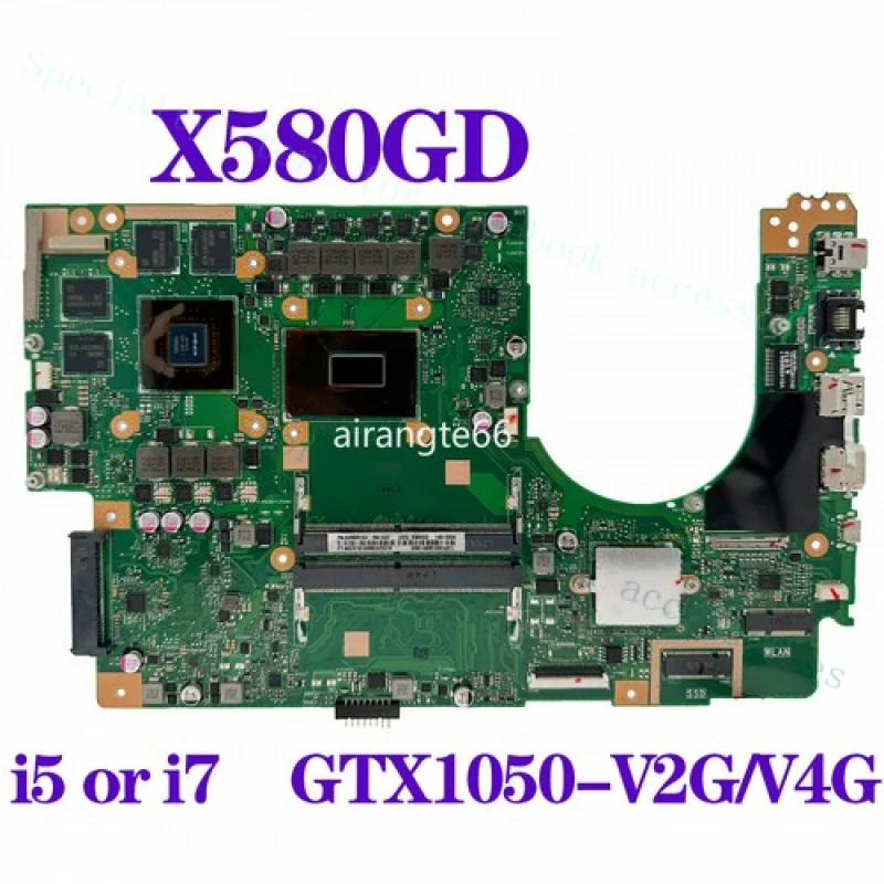 

A+ для ASUS Vivobook X580GD NX580G N580GD Материнская плата i5 i7 8th GTX1050-V2G/V4G
