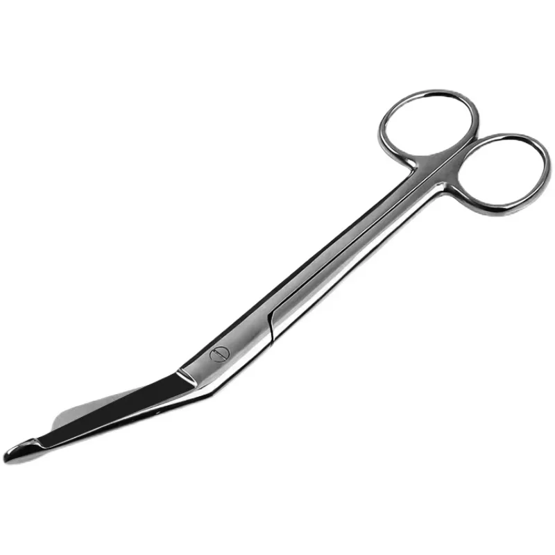 مقص ضمادة من الفولاذ المقاوم للصدأ 11/14 سم - مقص الجص الجراحي للاستخدام الطبي/المنزلي #4