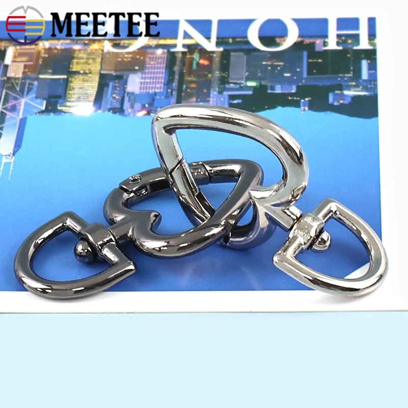 

5/10Pcs 13/20mm Metal Bag Strap Buckles Swivel Lobster Clasp Handbag Hangers Trigger Snap Hooks DIY Bags Hardware Accessories