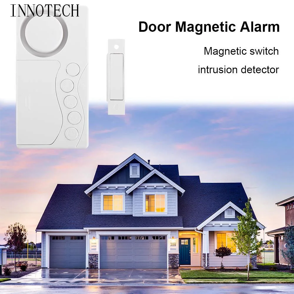 

Беспроводная система домашней безопасности: датчик открытия двери с задержкой, сигнализация для окон и дверей