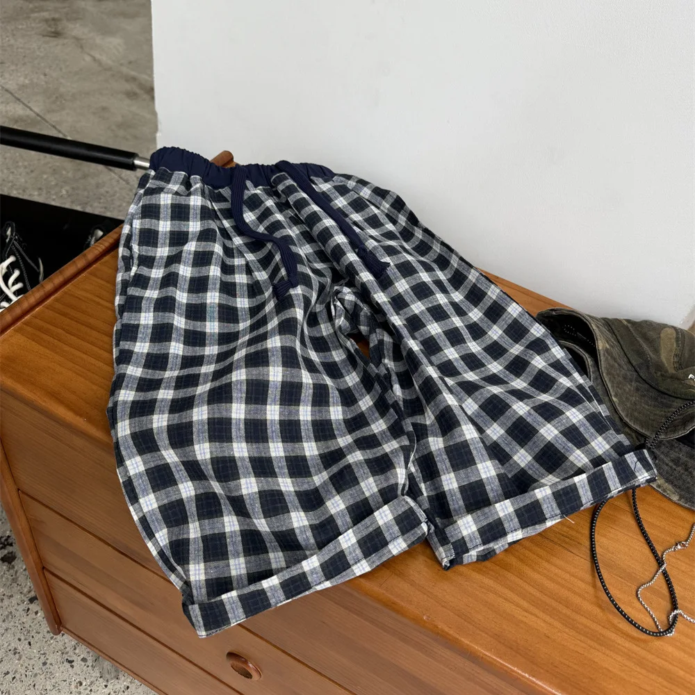 

Children Clothes Kids Casual Pants American-style Spring and Summer Thin Straight-leg Pants Boys and Girls Casual Loose Pants