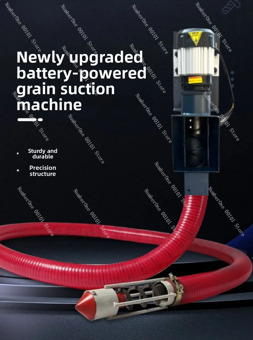 Battery Grain Suction Machine 48v60v Small Household Car Hose Grain Pumping Machine Pumping Wheat Corn Sand Earth