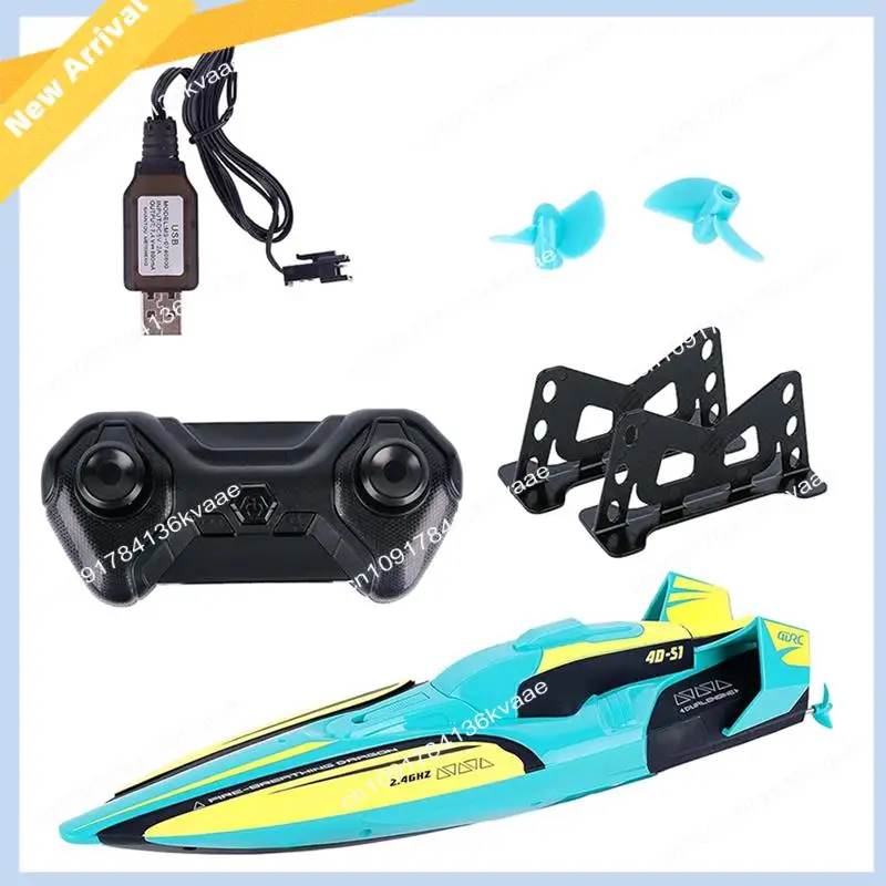 M01K S1 2.4G High-Speed Remote Control Speedboat 30Km/H Waterproof Electric Remote Control Double Propoler