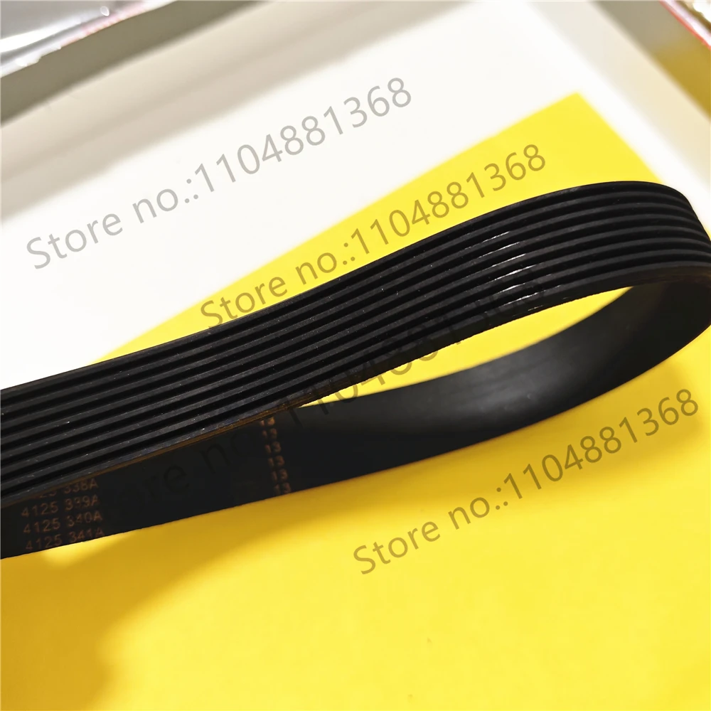 1PCS Belting Roller Belt V-Belt 6pj348 6Ribs Transmission Belt