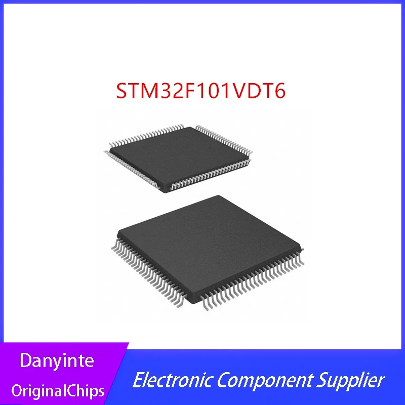 New  2Pcs-5Pcs-10Pcs/lot   STM32F101 VDT6  STM32F101VDT6  STM32F 101VDT6 32F101VDT6  TQFP100