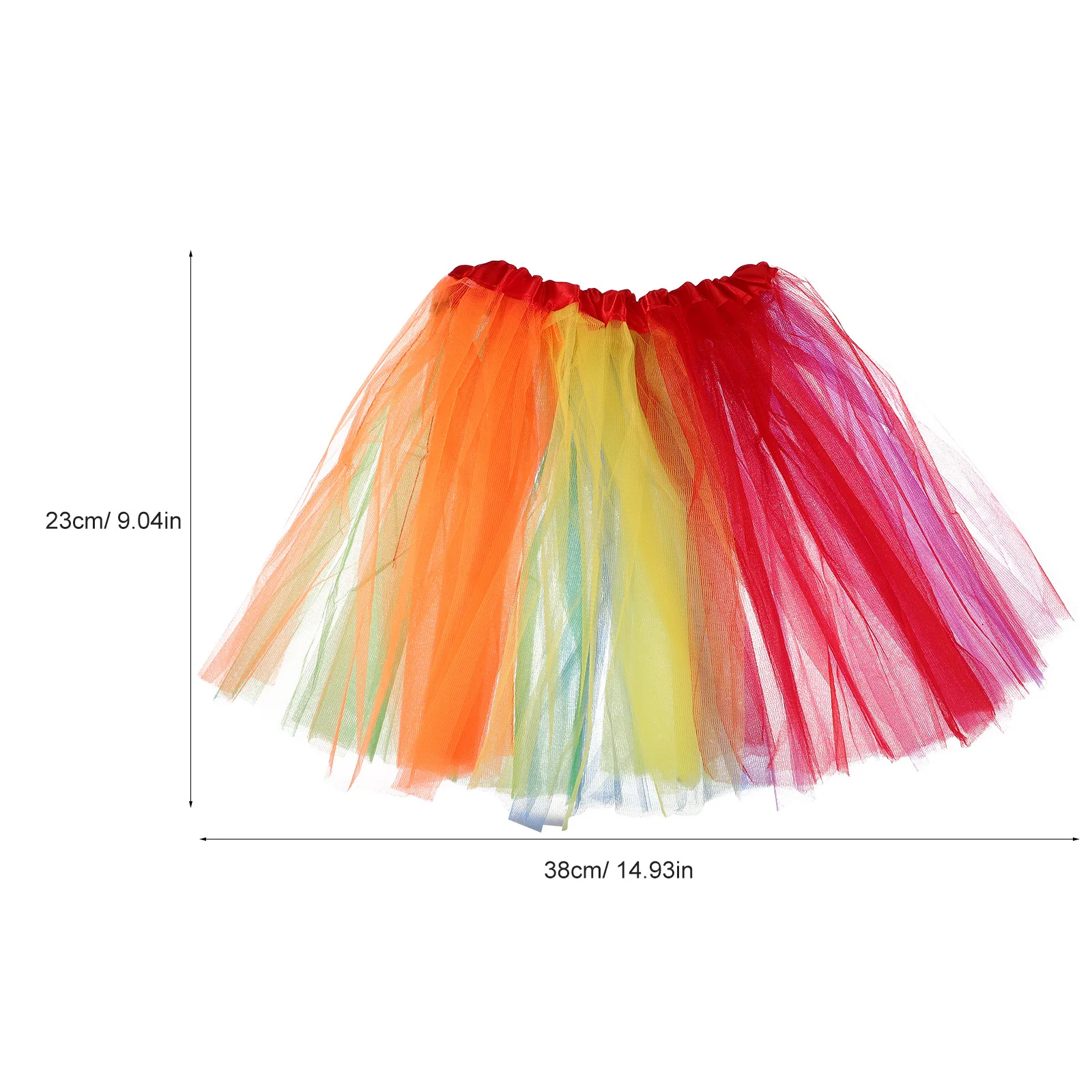 1 Juego de traje de orgullo, falda tutú de tul arcoíris, calcetines por encima de la rodilla de orgullo Lei, diadema, accesorios de disfraz, puesta en escena de Festival