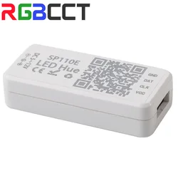 SP110E Bluetooth Controller DC5-12V For WS2812B SK6812 RGB/RGBW Magic Lights LED Pixel Strip Smart Phone APP Control IOS/Android