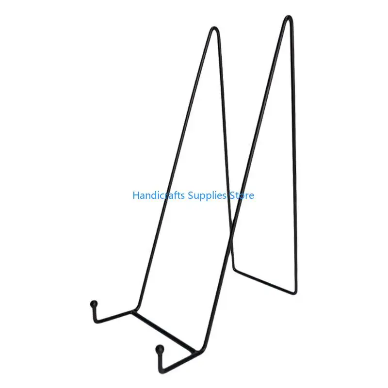 R1WA Delicate Iron Art Display Stands Holder For Plates Frames And Tabletop Decors