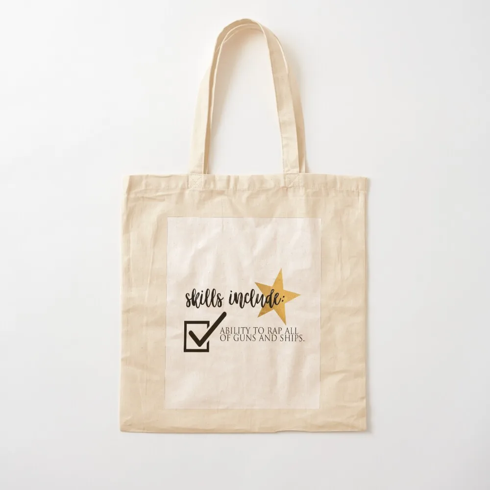 guns and ships Tote Bag bags for women shopper bag women Beach bag eco folding