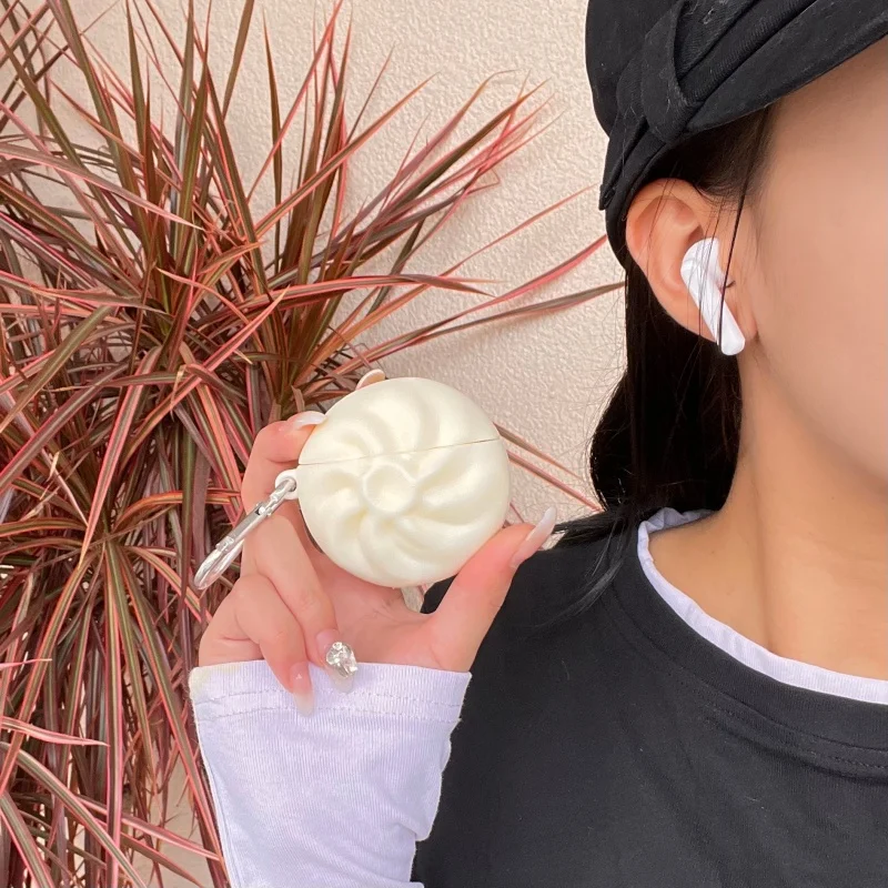 Baozi لهواوي Freebuds7i 6i 4E 5i Se4 Se3 Se2anc حافظة واقية Freeclip2 حافظة ناعمة الكرتون سيليكون سماعة غطاء #2