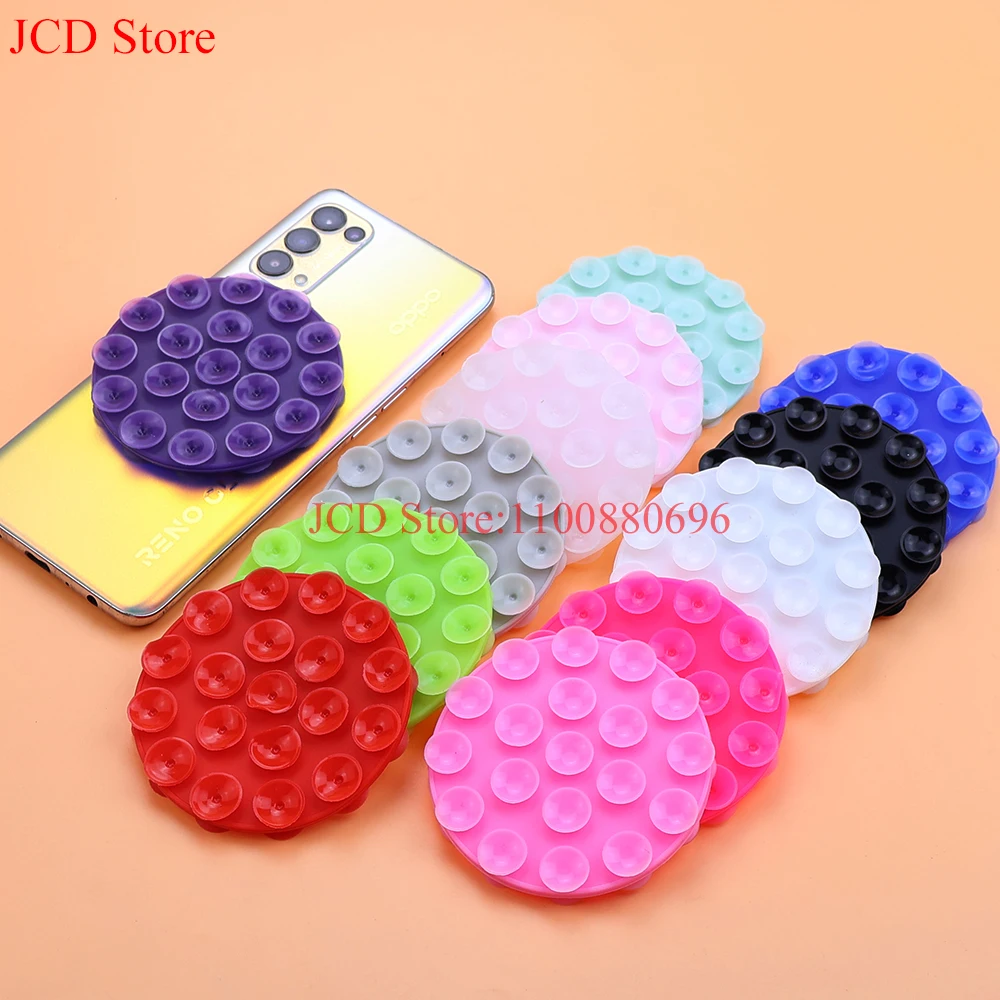 2 أو مزدوج الوجهين كوب شفط دائري دعم سيليكون قوي شفط الهاتف تحديد وسادة شفط قوس كأس الشفط