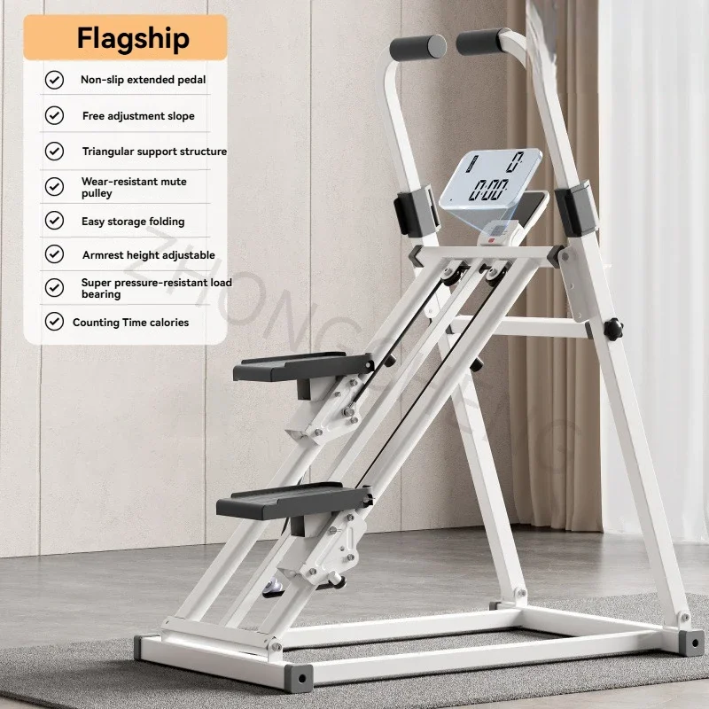 Multi-functional Stair Climbing Machine Fitness Home Treadmill in-situ Indoor Running Pedal Mountaineering Machine Sweating - Image 4