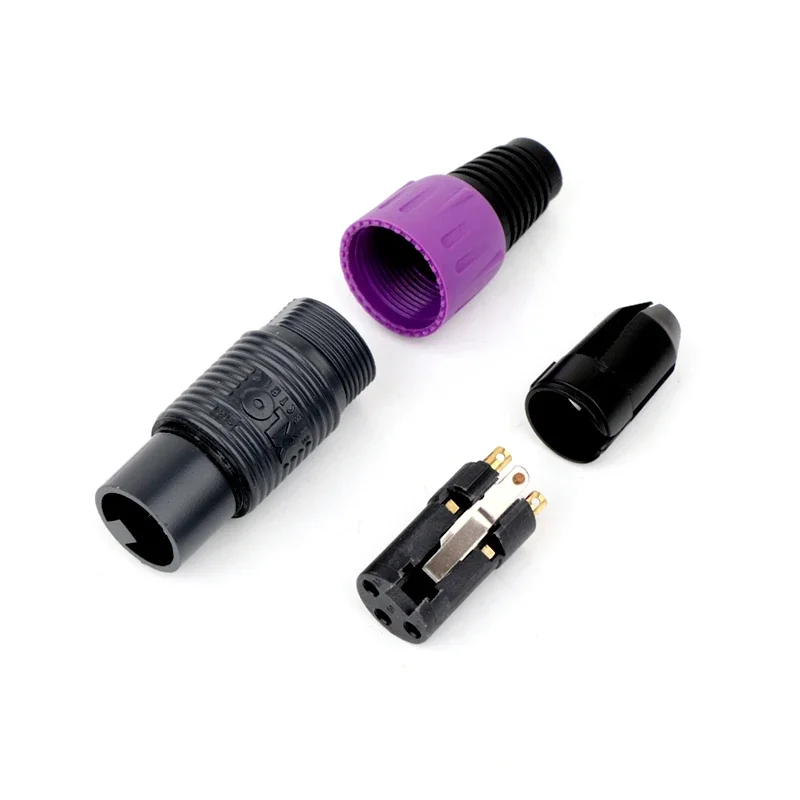 4pcs XLO Reference 3pin XLR Plug Gold Plated Male To Female XLR Plug Connector XLR Balanced Cable Adapter