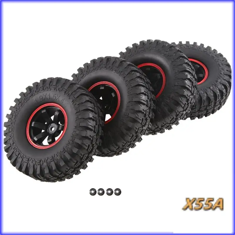 XX-115 มม.สูง 12 มม.รถบรรทุก RC ล้อและยางอะไหล่อุปกรณ์เสริมสำหรับ 1/10 สเก็ตออฟโรดมอนสเตอร์,ชุด 4
