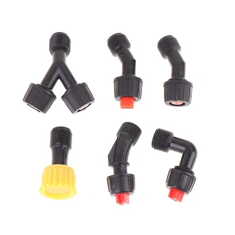 

Spray Nozzle Tips 6 Types Multifunctional Adjustable Spray Nozzles For Replacing Backpack Sprayer Farm Water Pump Orchard Nozzle