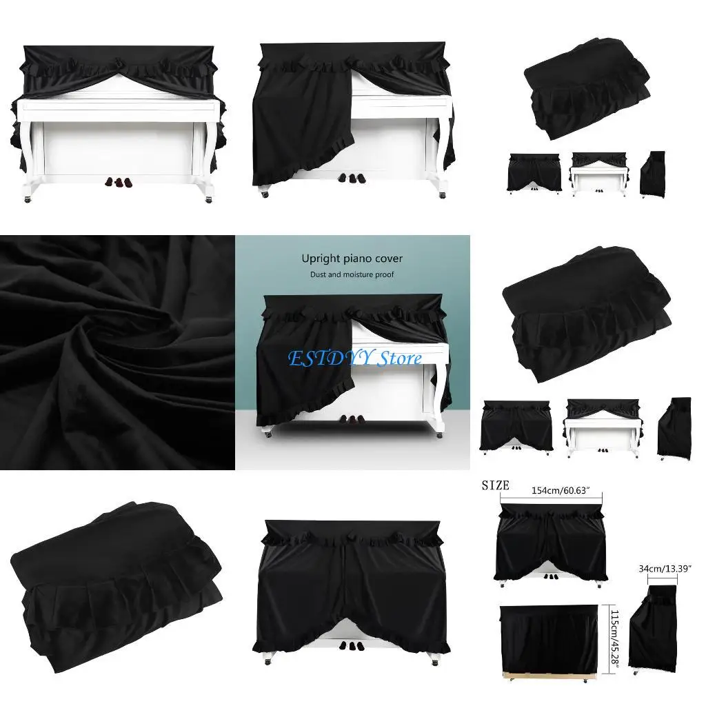 

G6DE Piano Keyboard Dust Cover Cover Full Covered Piano Cover Cloth for 88 Keys Electronic Keyboard, Digital Pianos
