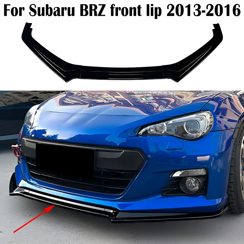 

For Subaru BRZ 2013 2014 2015 2016 Car Front Bumper Lip Splitter Diffuser Body Kits Spoiler Bumper Exterior parts Accessories