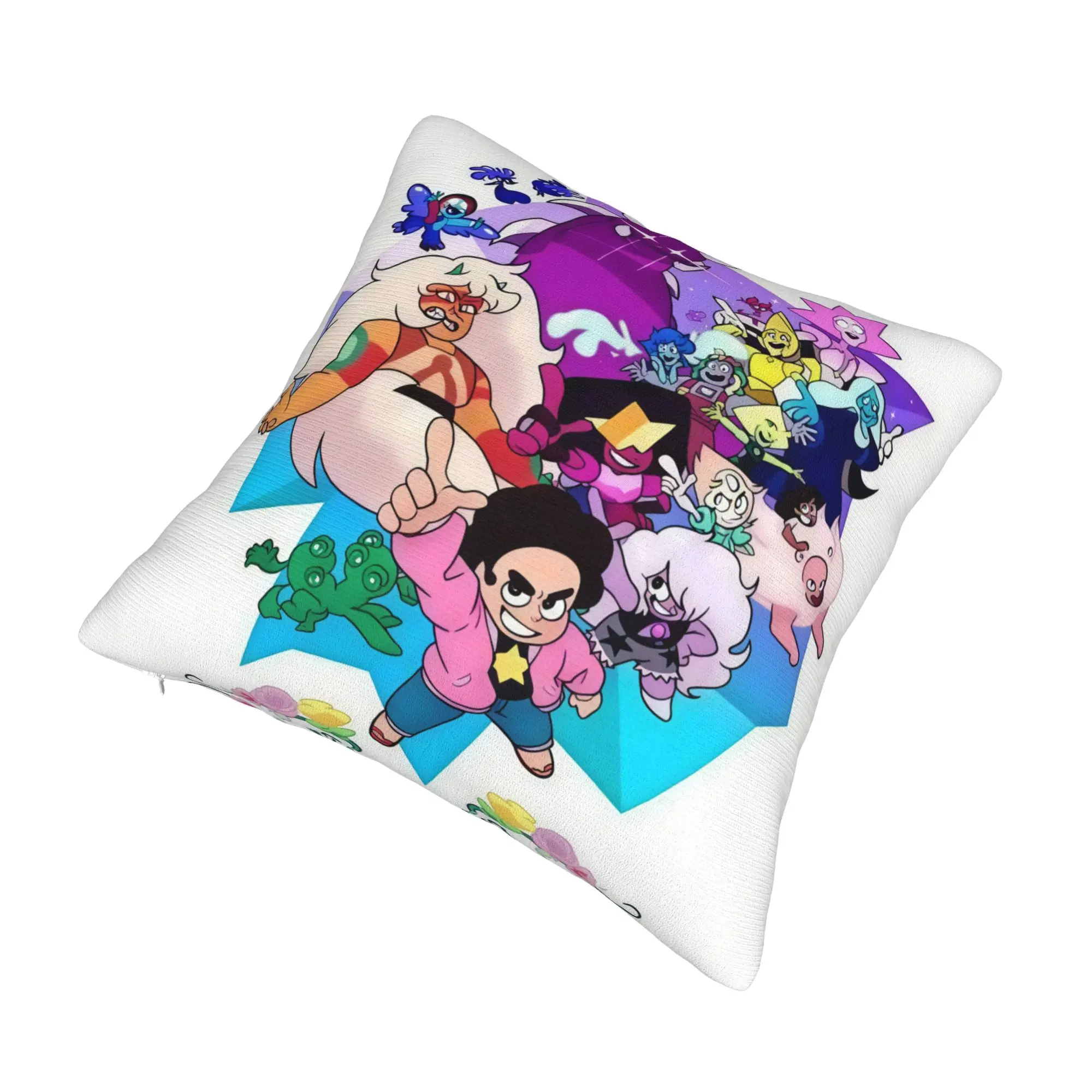Steven Universe Cushion Covers Children Gift Cartoon Soft Nordic Throw Pillow for Sofa