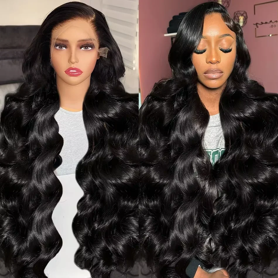 

13x6 HD 200 Density Body Wave Lace Front Wig Pre Plucked 360 Lace Frontal Wig Human Hair Wigs For Women 5x5 Closure Wig