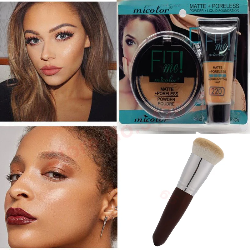 Fit me Make-up Creme Foundation vollflächige Gesichts Concealer für schwarze Frauen fettige trockene Haut Concealer eine Grundierung Gesichts basis Make-up