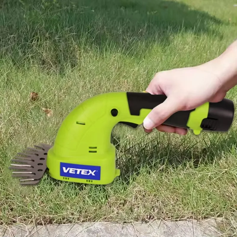 12 فولت 1500 مللي أمبير بطارية ليثيوم أيون تعمل بالطاقة 2 في واحد صغير محمول خفيف الوزن قاطع غاز أداة تشذيب التحوط اللاسلكي