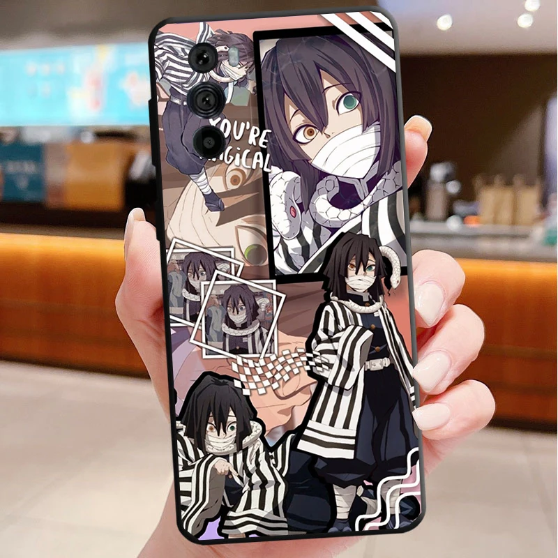 

Phone Case For Motorola Edge 50 40 Pro 60 50 40 30 Ultra Neo Fusion Moto G Play G Stylus G Power G Demon Slayer Anime