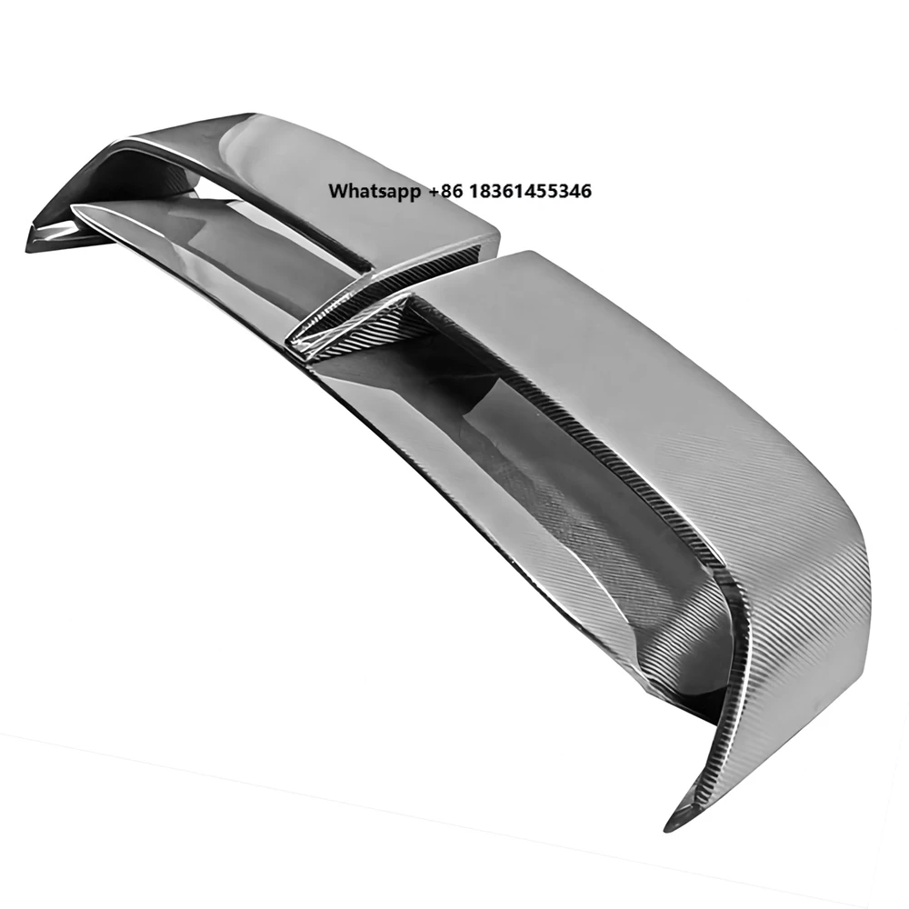 For  S F56 14-23 GP Style Carbon Fiber Rear Trunk Roof Spoiler Wing Lip Bootlid