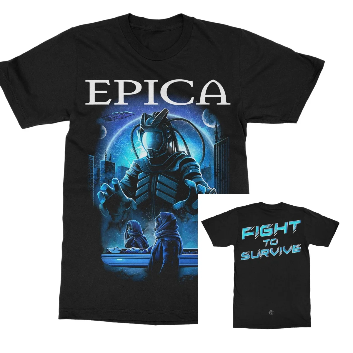 Epica  PARADISO Band T-Shirt 100% Cotton Graphic Tee Men Women Summer Streetwear Top - view 2