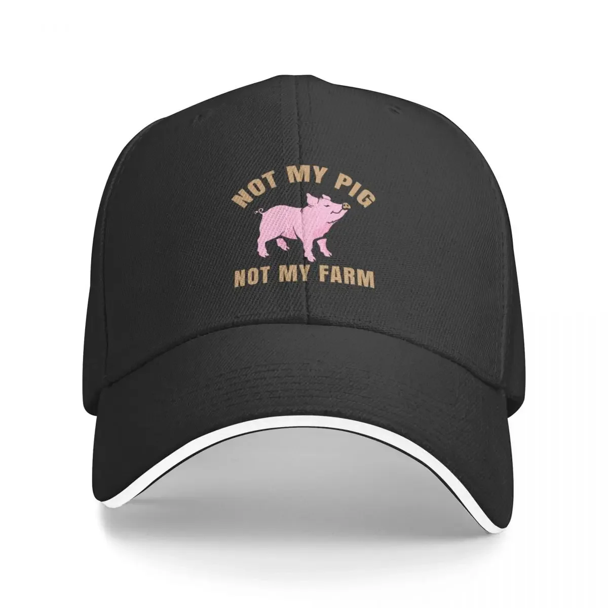 

Бейсболка с надписью «Don't My Pig Not My Farm», роскошная мужская кепка, Западная Кепка, модные шапки для мужчин и женщин, Прямая поставка