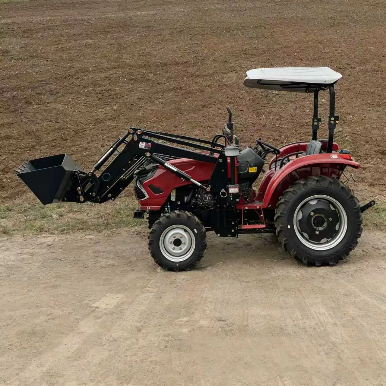 25hp 30hp 50hp 80 HP 4WD Small Farming Tractor Euro 5 CE EPA With Front Loader Agricultural Equipment Tractor Customized