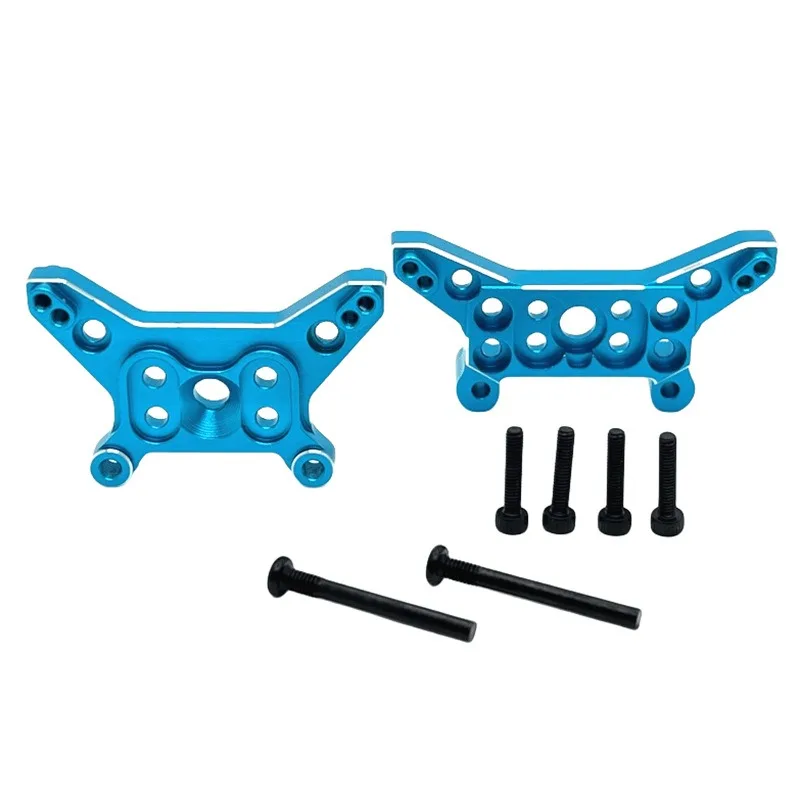 Metal atualização rc carro dianteiro e traseiro suporte de suspensão borboleta quadro peças apto para mjx 1/14 14211 carro controle remoto