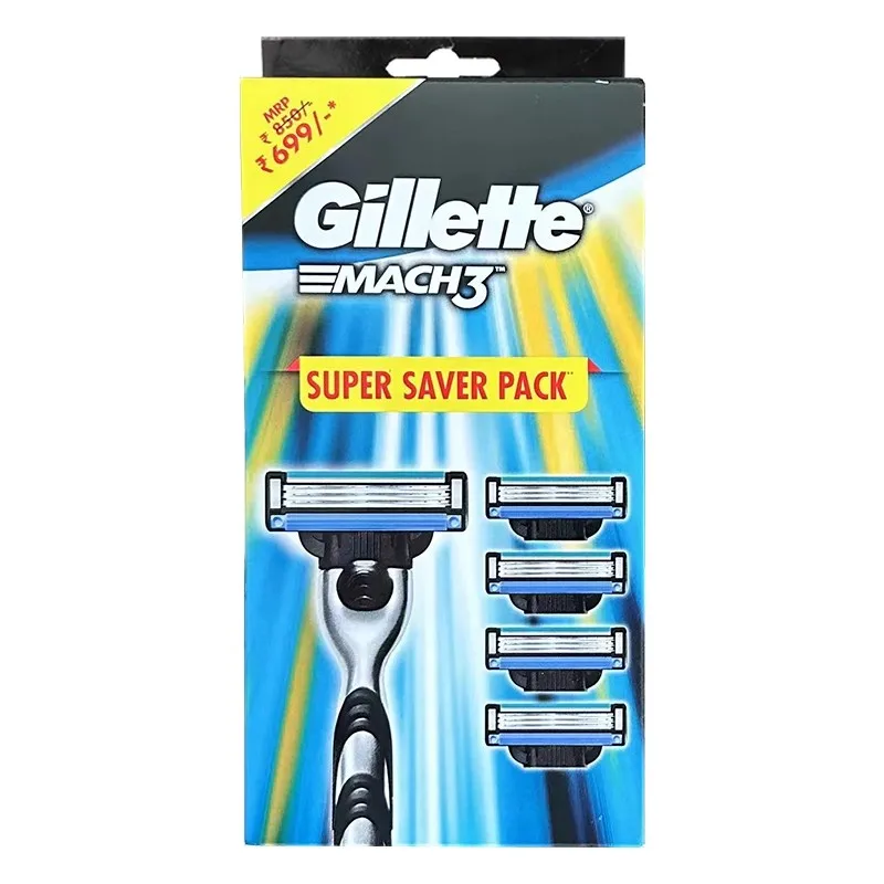 

Бритвенные лезвия Gillette Mach 3 Manual Razor Fresh Clean