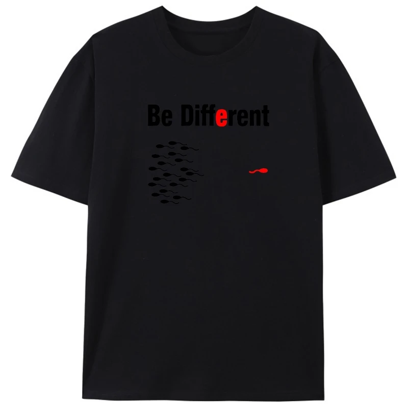 

Be Different Sperm Hipster Funny Cool Men Women Unisex T Shirt Top Vest 680 New T Shirts Funny Tops Tee New Unisex Funny